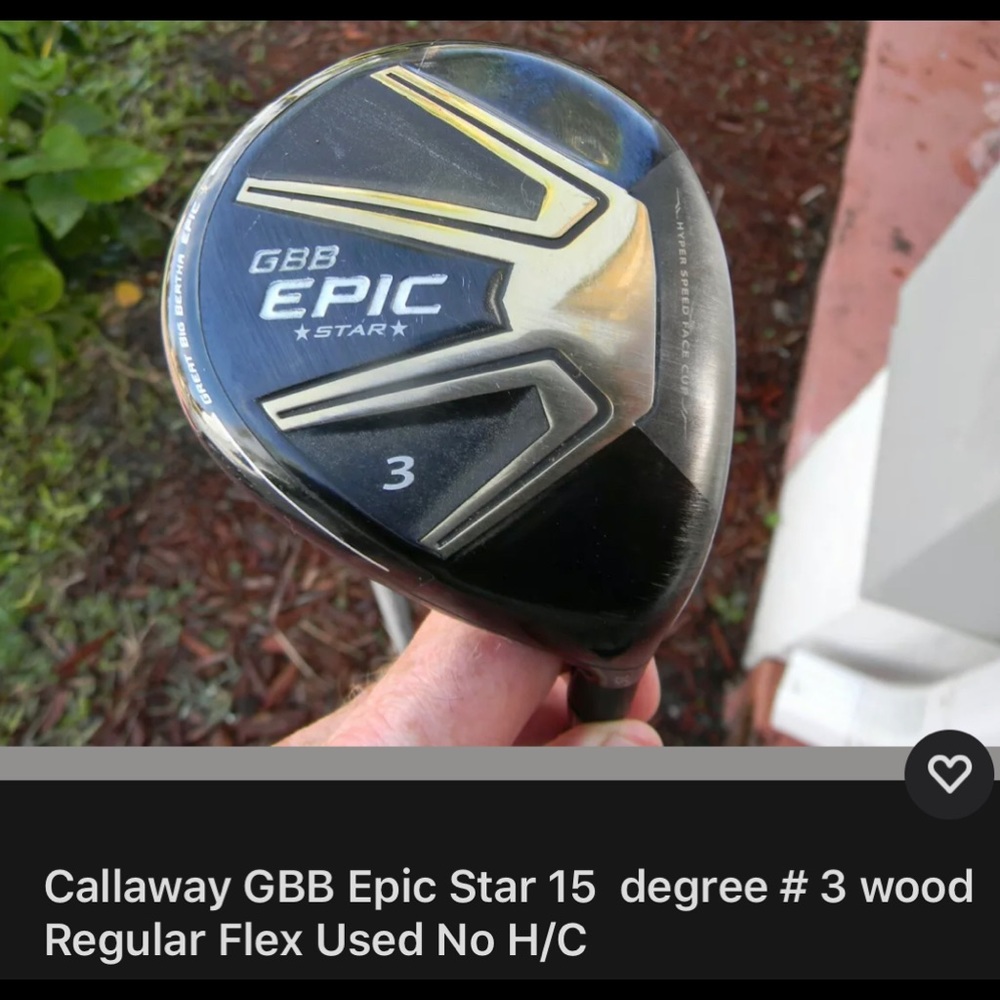 Callaway epic star #3 wood